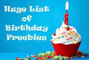 Birthday Freebies, birthday freebies 2023, free things to get on your birthday