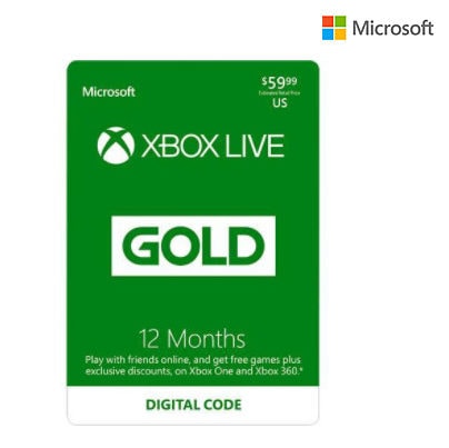 xbox live gold 12 month discount code