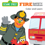 Sesame Street Fire Safety Coloring Book