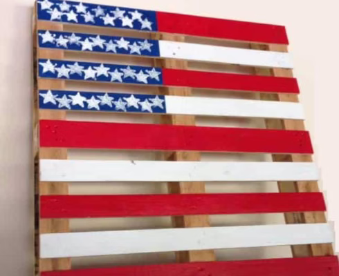 Patriotic Pallet Flag Project!