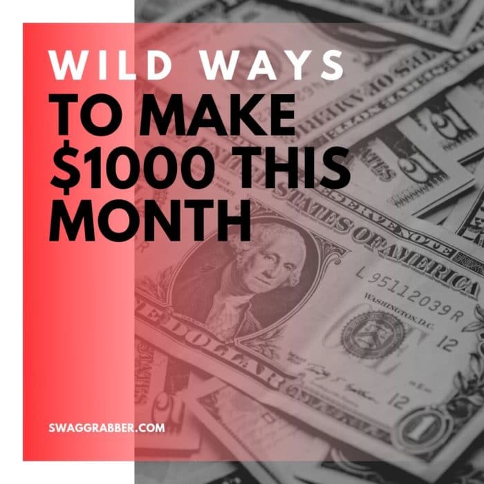 To Make $1000 This Month