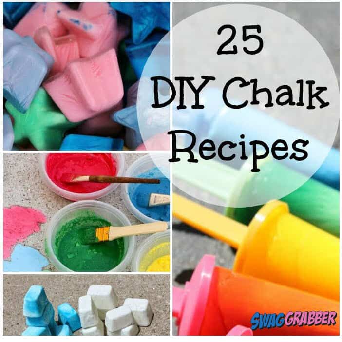 25 DIY Chalk Recipes - Learn to Make Your Own! • SwagGrabber