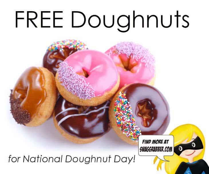 6 Places to Get Free Doughnuts for National Doughnut Day! SwagGrabber