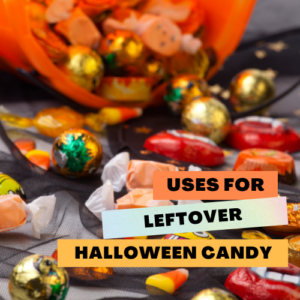 uses for leftover halloween candy