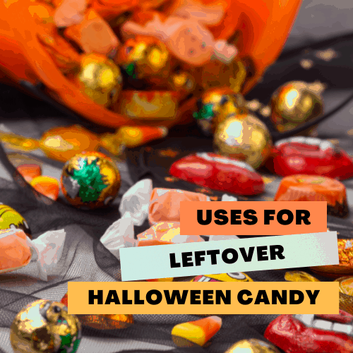 uses for leftover halloween candy
