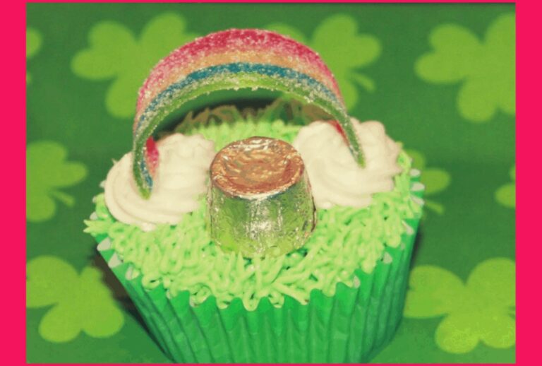 Rainbow Cupcakes for St. Patrick's Day