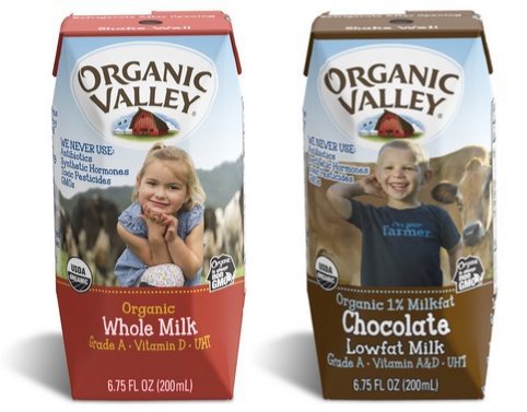 Organic Valley Milk Single Serve Cartons 12-Count $11.96 Shipped **Only ...