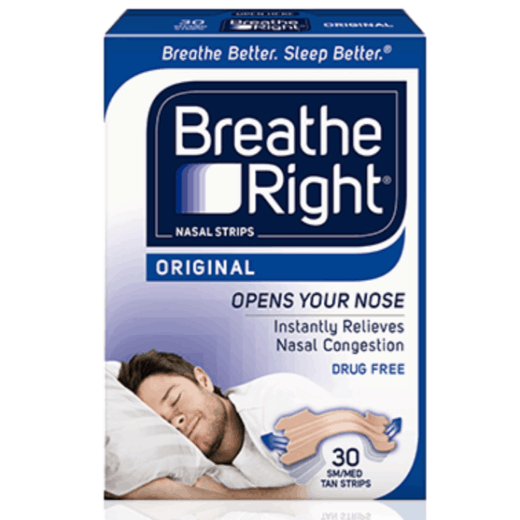 Free Sample of Breathe Right Strips