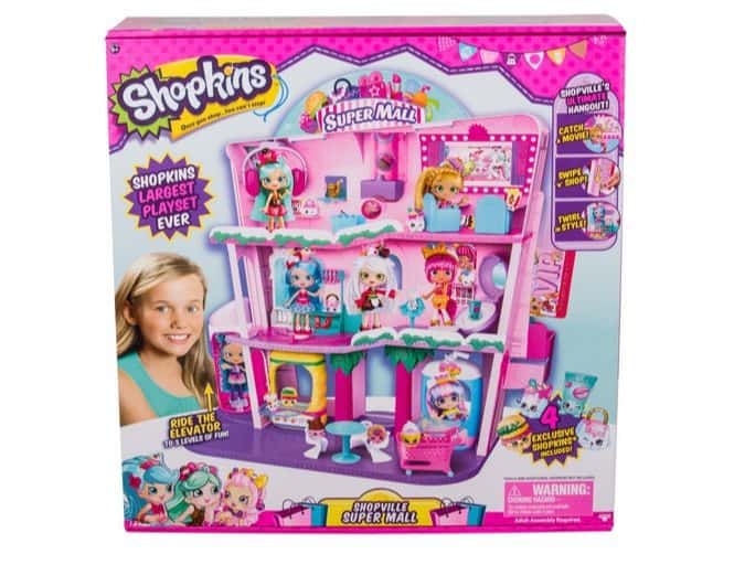 shopkins shopville super mall