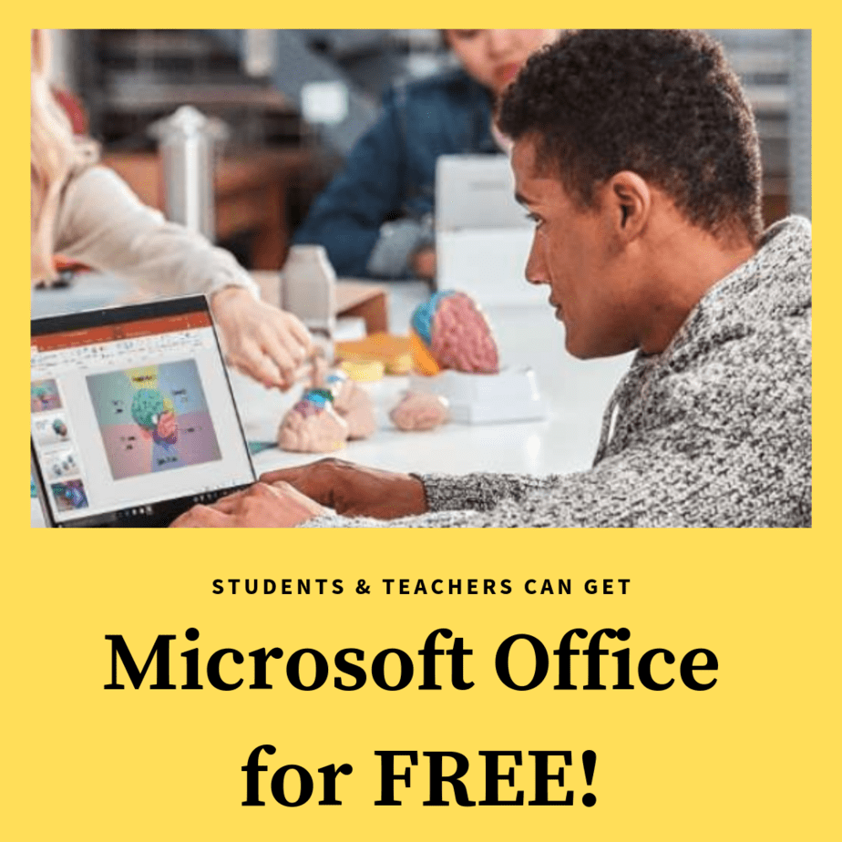 FREE Microsoft Office 365 for Students and Teachers