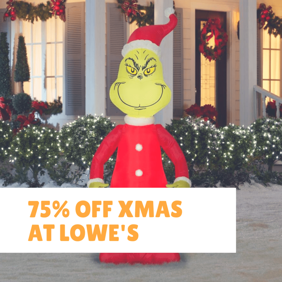 Lowe's Christmas Clearance Up To 75% Off + Free In-Store Pick Up ...