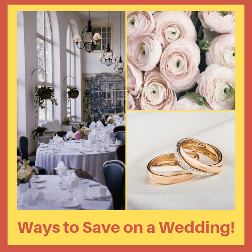 Ways to save on a wedding