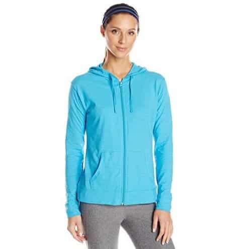 hanes women's zip up hoodie