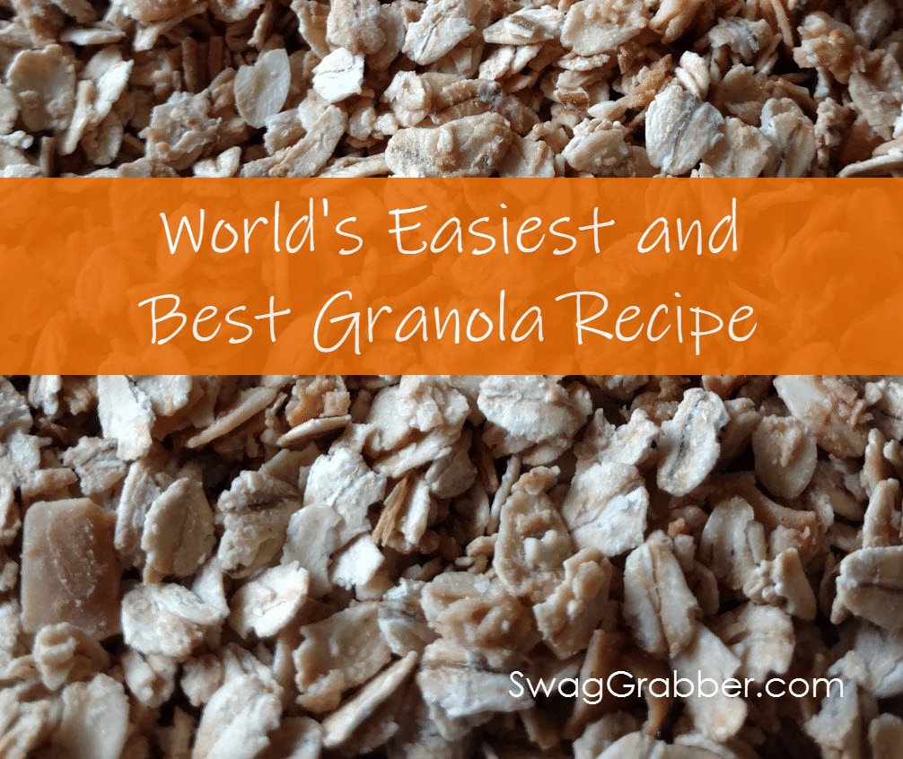 World's easiest and best granola recipe