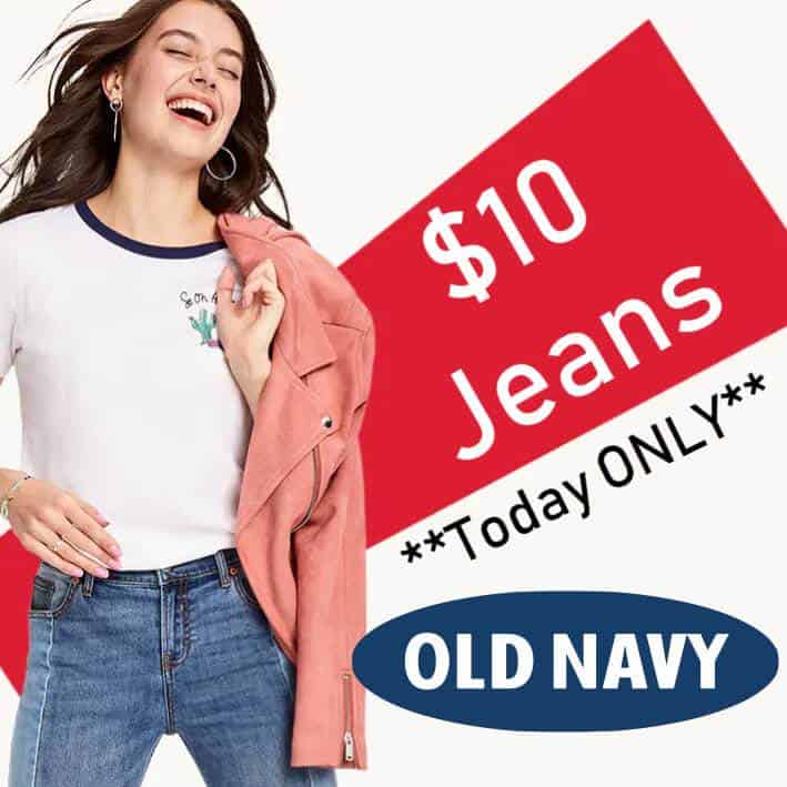 old navy $10 jeans