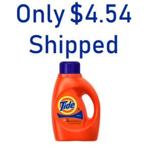 CVS.com: 50oz Bottle of Tide $4.54 Shipped