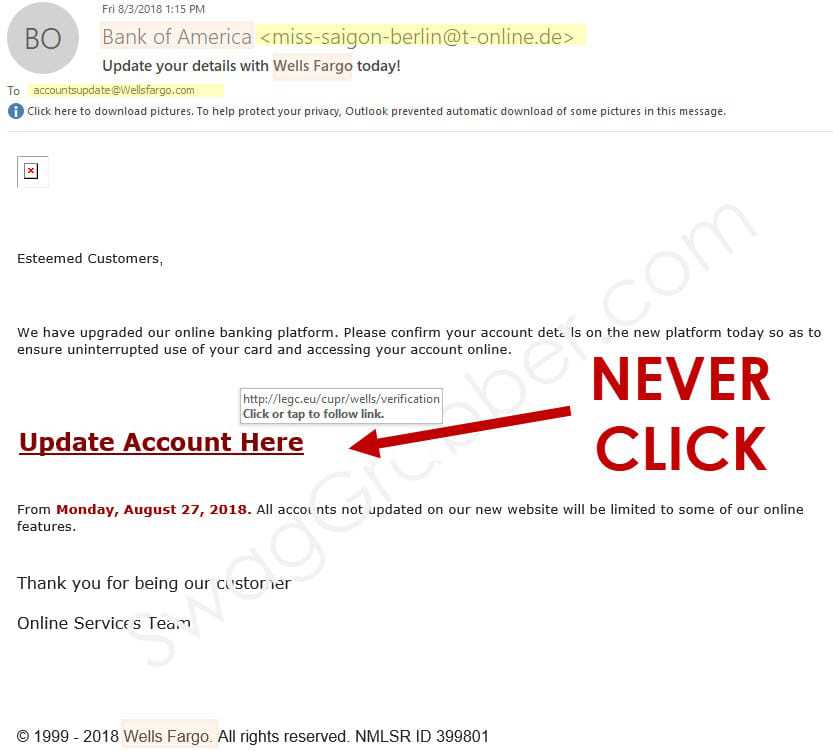 How to Spot Spam Phishing Emails