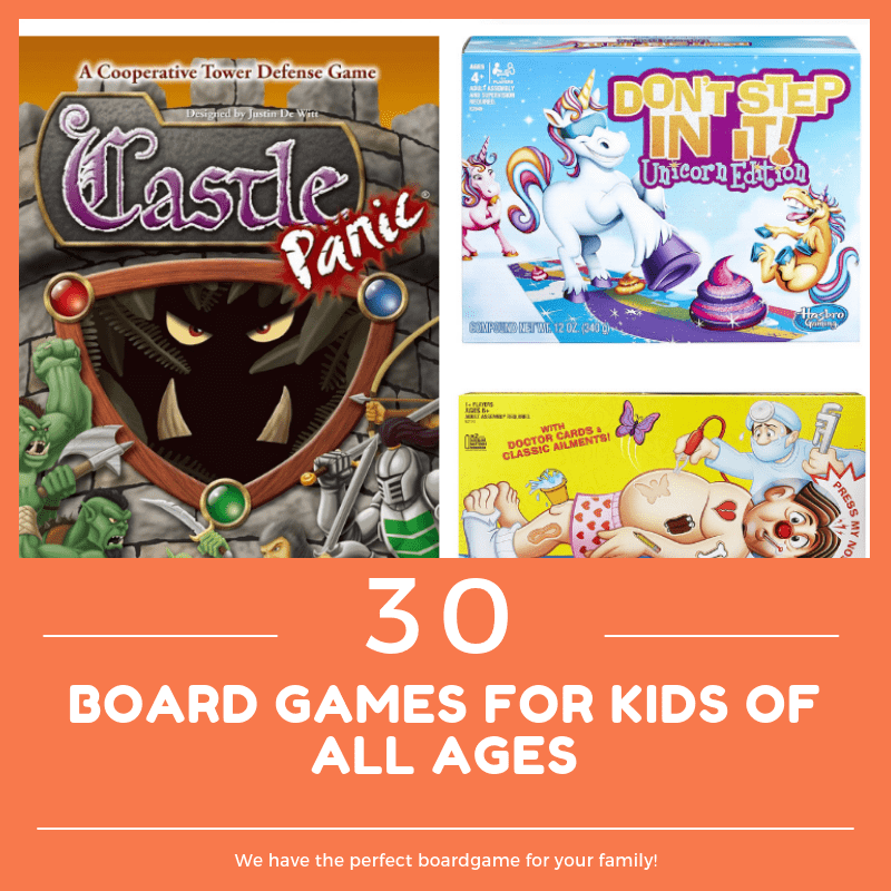 Board Games for Kids of All Ages