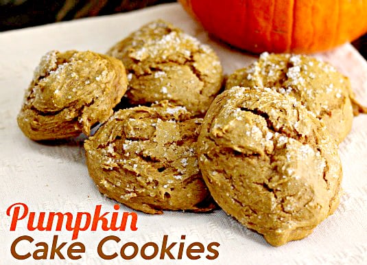 Pumpkin Cake Cookies Recipe