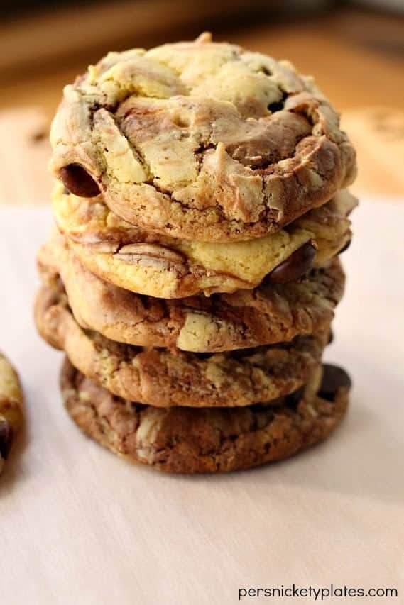 Fudge Marble Cookies