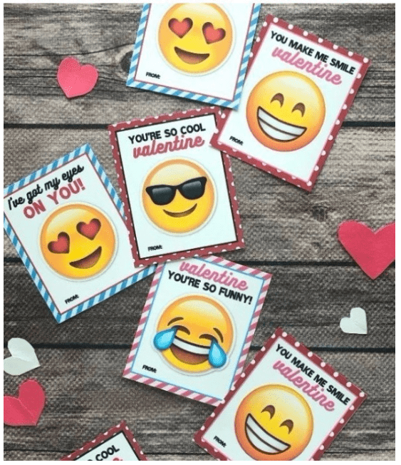 FREE Printable Classroom Valentine&#039;s Day Cards for Boys