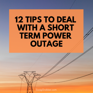 12 Tips to deal with a short term power outage