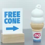free dairy queen ice cream cone 2022