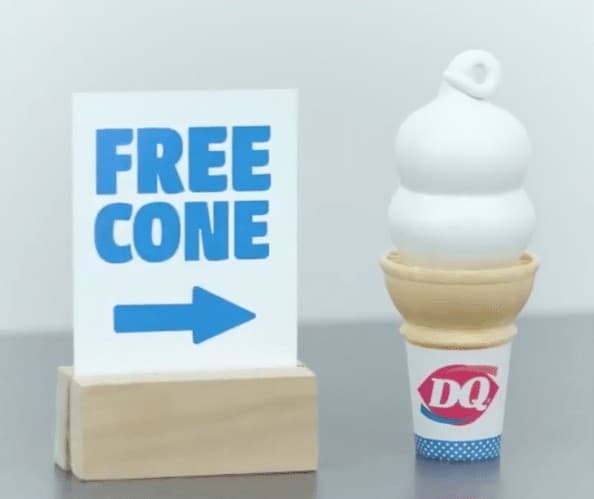free dairy queen ice cream cone 2022