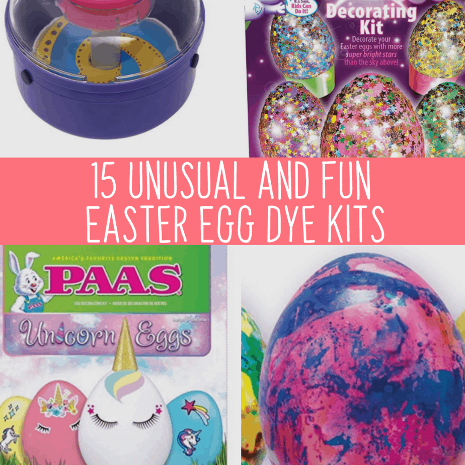 Unusual and Fun Easter Egg Dye Kits