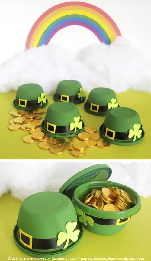 little leprechaun hat favors