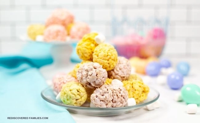 rice krispies easter eggs your kids will love to make