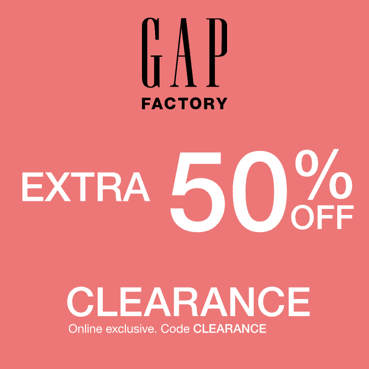 gap factory in store coupon