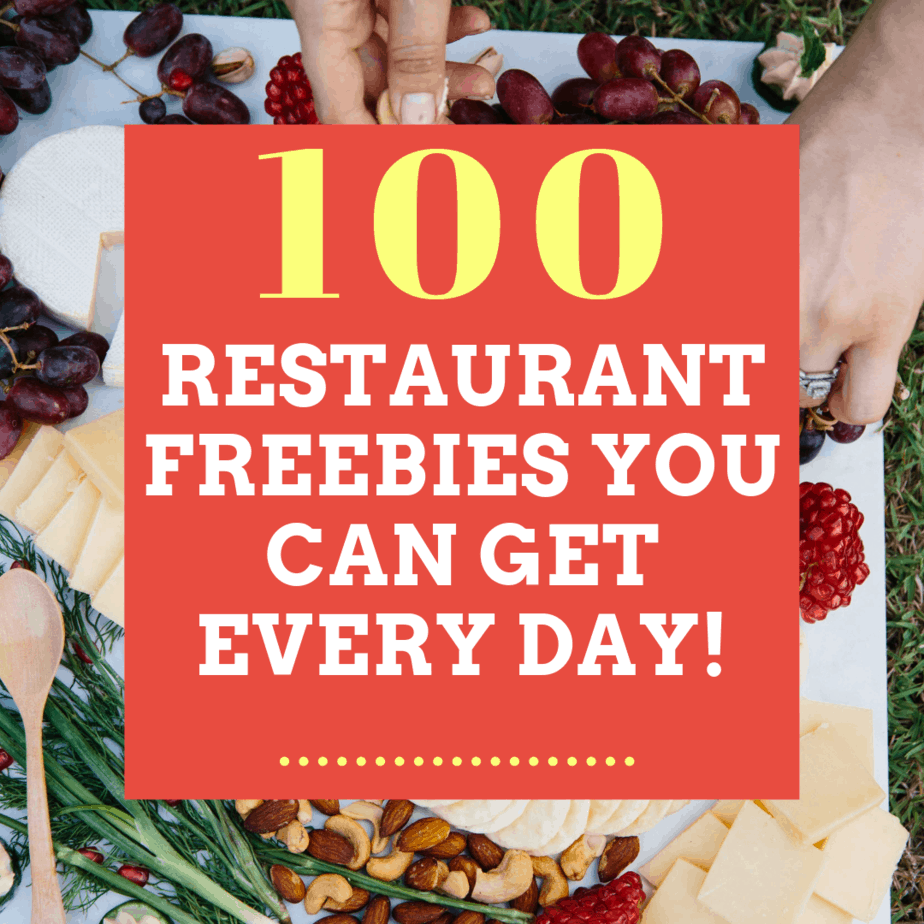Restaurant Freebies You Can Get EVERY Day