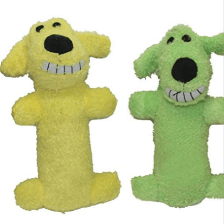 loofa dog toy 6 inch