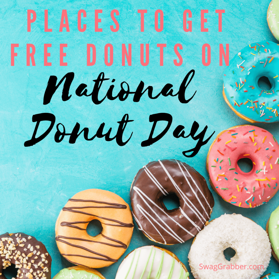 Places to Get Free Donuts on National Donut Day It's TODAY! SwagGrabber