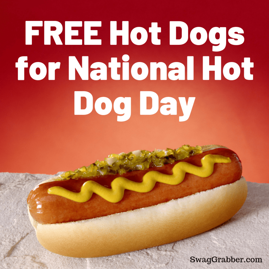 FREE Hot Dogs for National Hot Dog Day