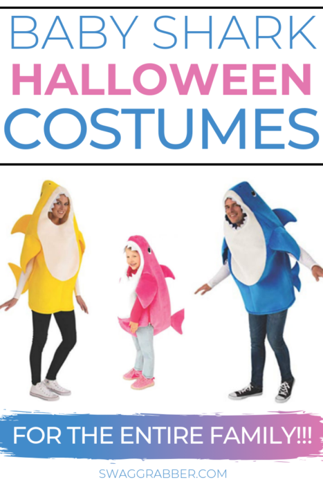 Baby Shark Costumes for the Entire Family