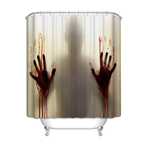 Creepy Halloween Shower Curtains