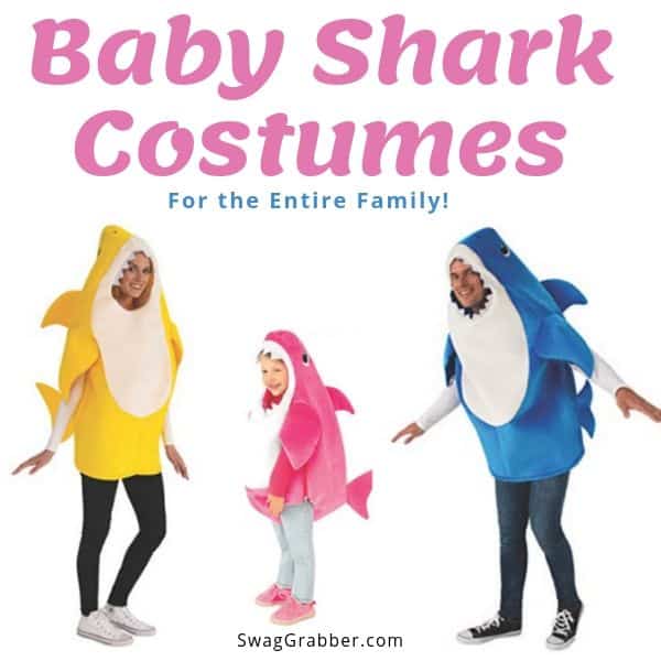 Baby Shark Costumes for The Entire Family