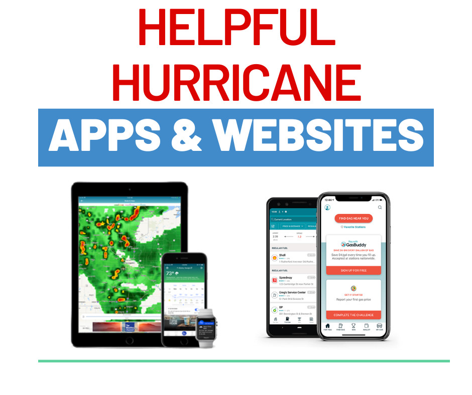 helpful hurricane apps