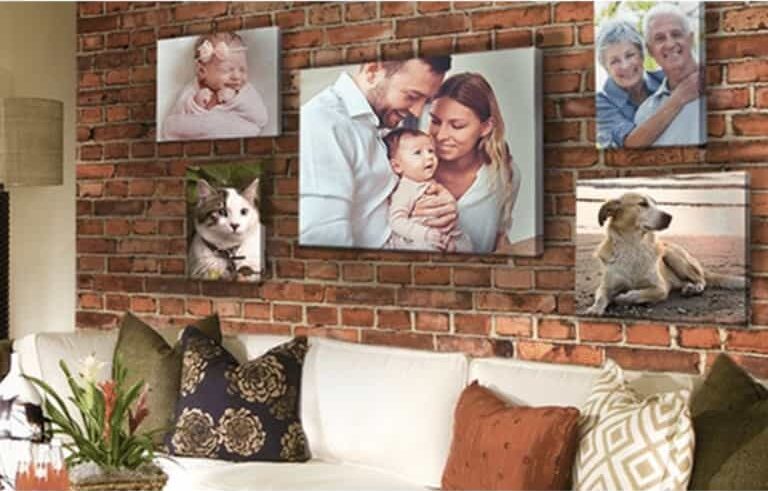 Free Custom photo canvas