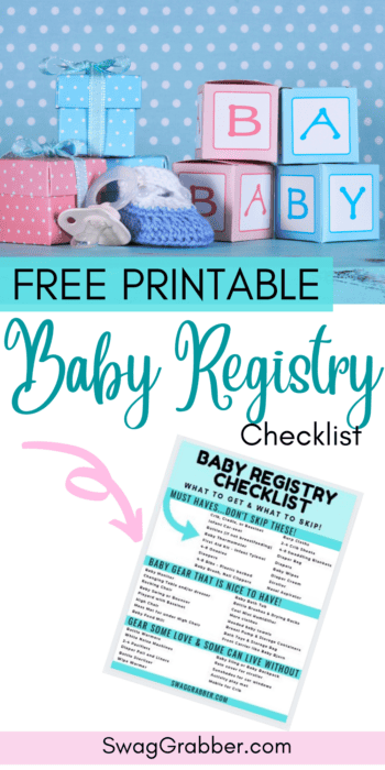 Baby Essentials Checklist Printable, Newborn Checklist, Nursery Checklist,  Baby Registry Checklist, Pregnancy Checklist, Instant Download 