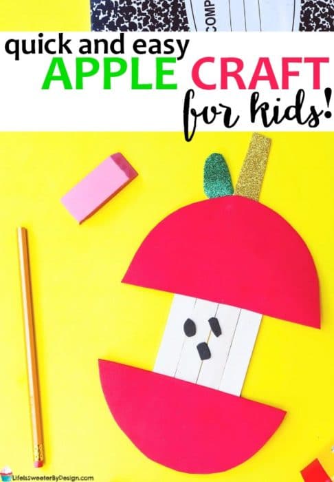 Easy Apple Crafts You Can Do With Kids