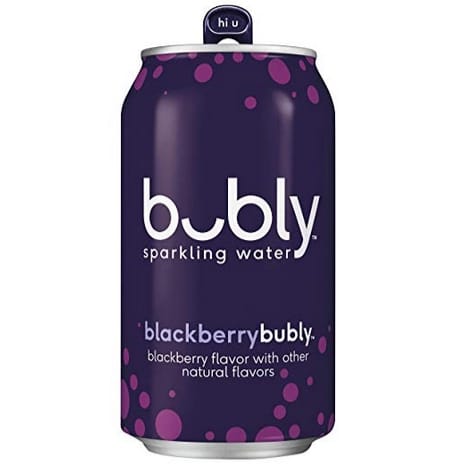 bubly Sparkling Water Blackberry 18-Pack Only .70