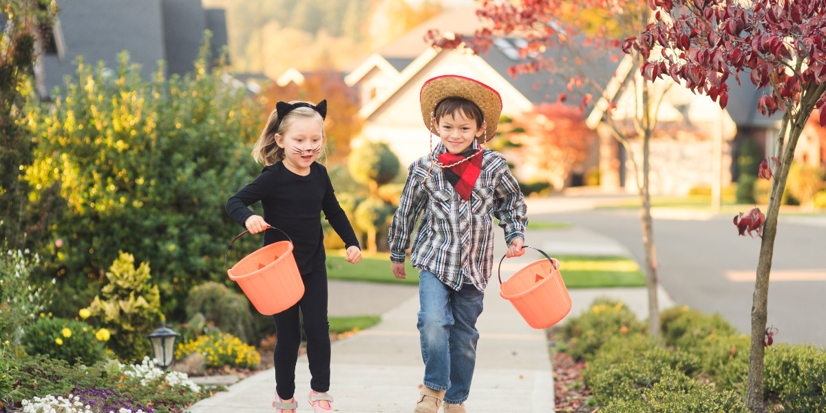 kids trick or treating