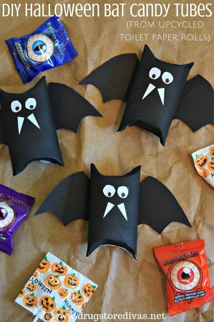 Easy Easy Cardboard Tube Halloween Decorations — super make it