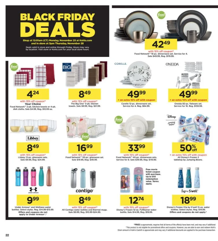 2019 Kohl's Black Friday Ad Scan See the Full Scan Here! SwagGrabber