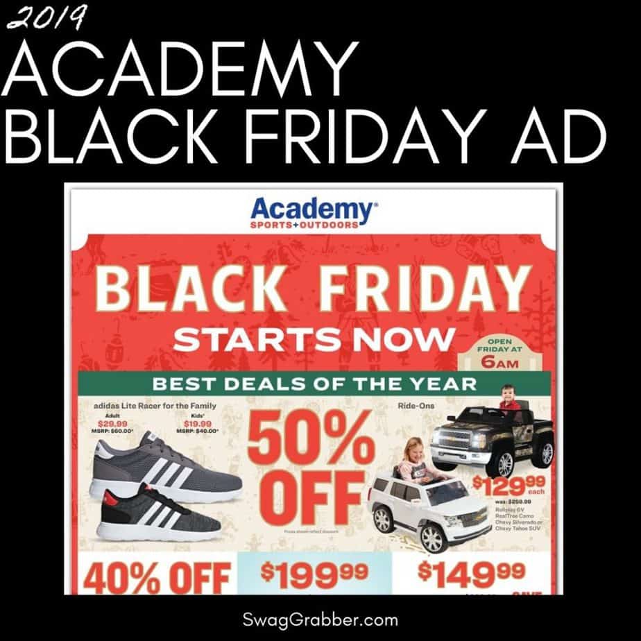 2019 Academy Black Friday Ad Scan