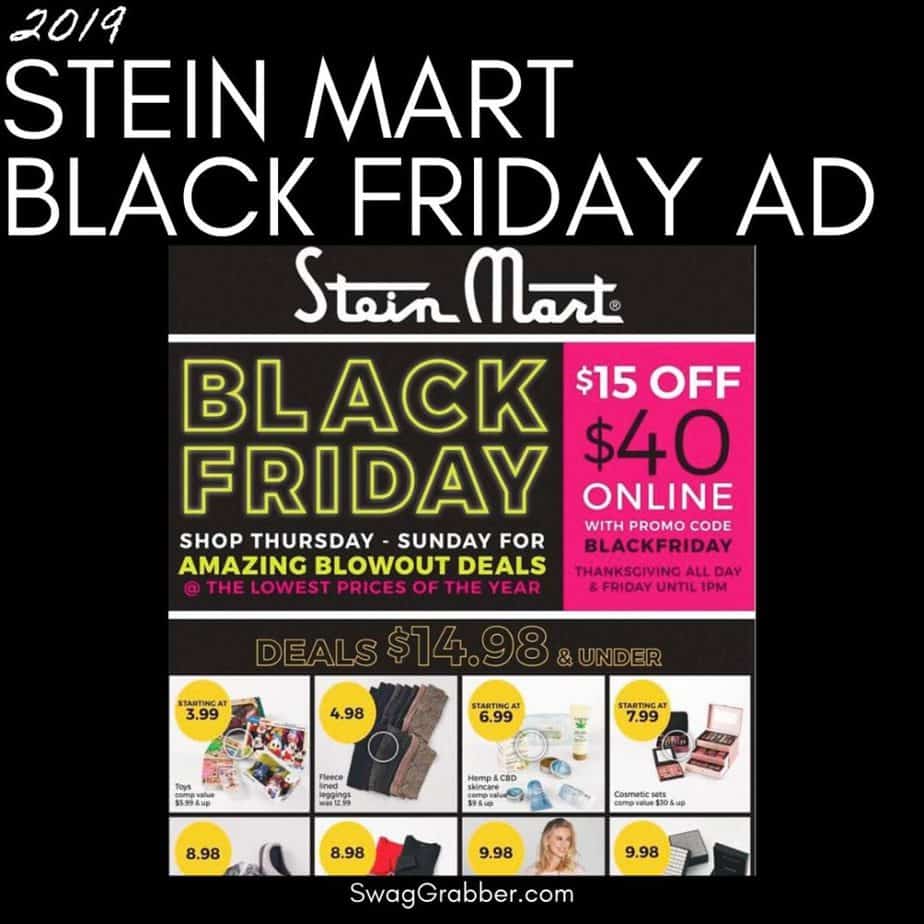 2019 Stein Mart Black Friday Ad Scan