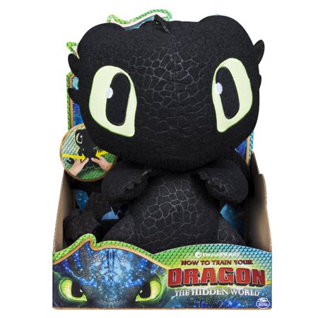 Dreamworks Dragons Squeeze & Roar Toothless Plush Now $10.09 (Was $21. ...